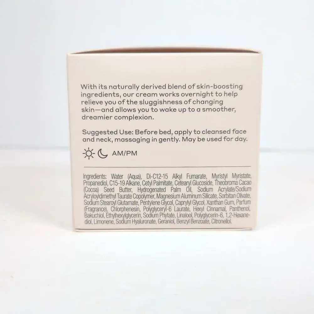 Womaness Overnight Magic Moisturizing Repair Cream HydraClear 7 + Bakuchiol New
